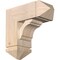 Ekena Millwork Olympic Arts and Crafts Smooth Bracket w/ Offset Brace, Douglas Fir, 7 1/2"W x 18"D x 18"H BKT0806X18X18OLY03SDF - alternate 1